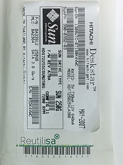 HDT725025VLA380