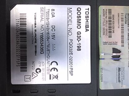 QOSMIO G30-198 - Imagen 2