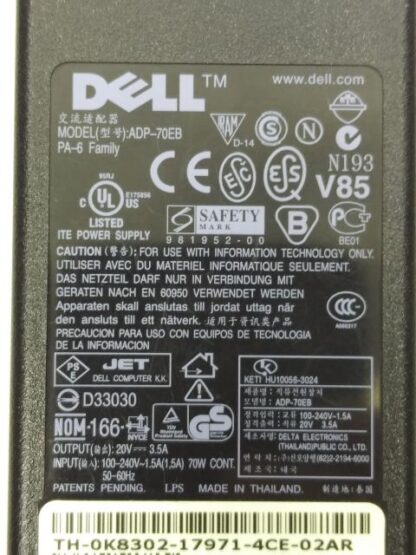 ADP-70EB 20V-3,5A