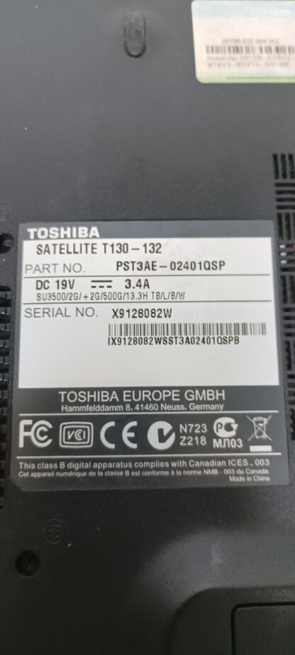 SATELLITE T130-132 - Imagen 3