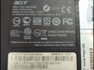 ASPIRE 5734Z