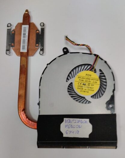 Ventilador y disipador Medion akoya E7419 FC90 13N01BA08020AFO00171