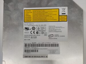Grabadora Dvd para portatil Sony NEC 8x AD-7530B