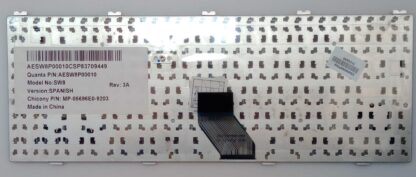 Teclado MP-05696E0-9203 AIRIS QCI CS10 CM-2 Fujitsu - Imagen 2