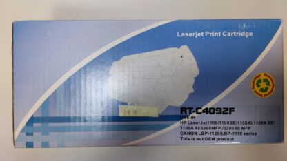 Tóner RT-C4092F Compatible HP LaserJet 1100 series 3200MFP 3200SE MFP CANON LBP-1120 LBP-1110