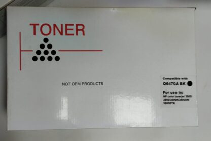 Tóner HP compatible Q6470A BK, laserjet 3600 3800 3800N 3800DN 3800DTN