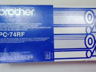 Brother Recambio 4 bobinas. Aprox. 144 páginas cada una PC-74RF New Nuevo