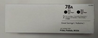 Tóner HP Laserjet 78A Black CE278AD nuevo original