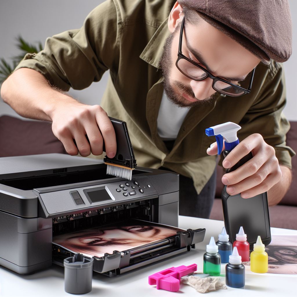 Cómo limpiar los cabezales de una impresora de tinta