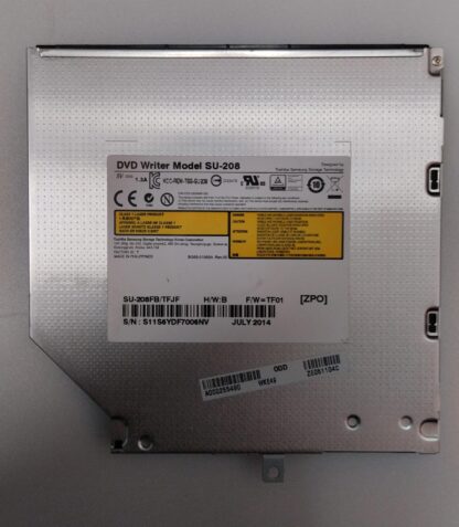 DVD±RW SATA para portátil SU-208 TOSHIBA SAMSUNG