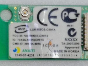 Modulo Bluetooth LG E300 LGE23 ANATEL LGR-RBDS-C001A