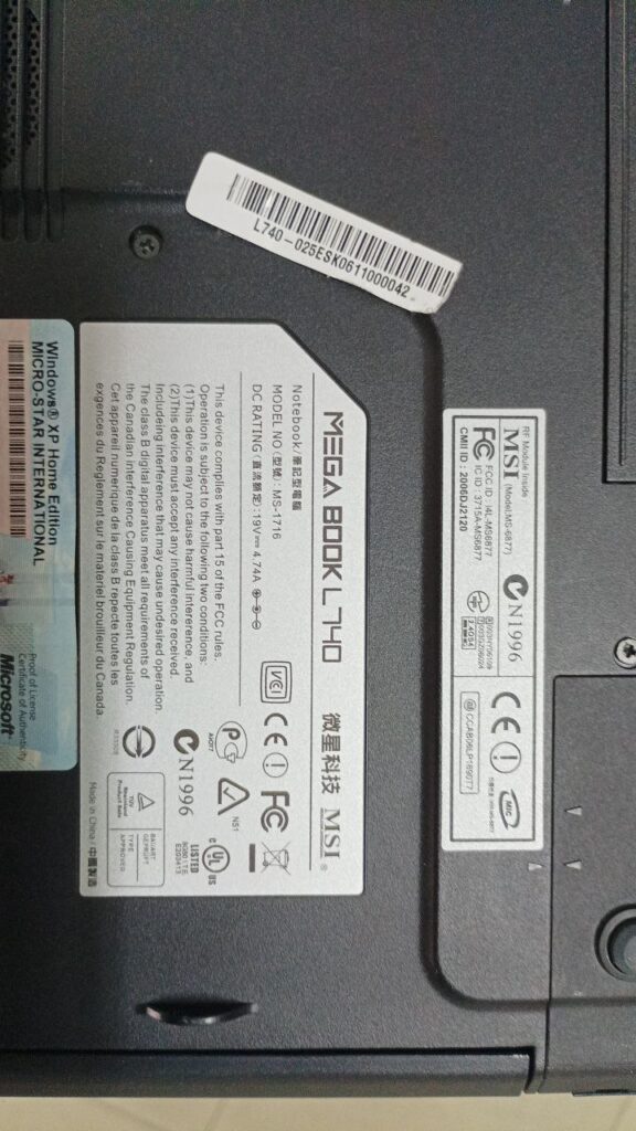 MEGABOOK L740 - Imagen 2