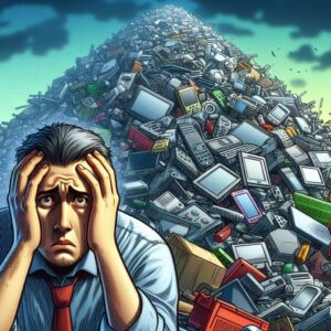 El preocupante crecimiento de los residuos electrónicos en la sociedad actual