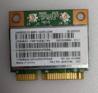 Tarjeta Wi-Fi Anatel U40Z032.03 GP REV.0