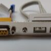 Extensor adaptador 2 puertos USB y puerto de juegos - Imagen 2