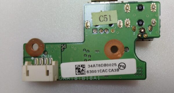 Placa USB USB HP Pavilion dv6000 DAA181B18A1 Rev:A - Imagen 2