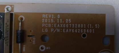 Placa TV Power Supply EAX66732801 (1.5) Reacondicionado - Imagen 2