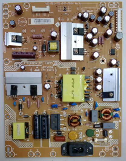 Placa TV Power Supply 715G5792-P02-000-002H VER A Reacondicionado
