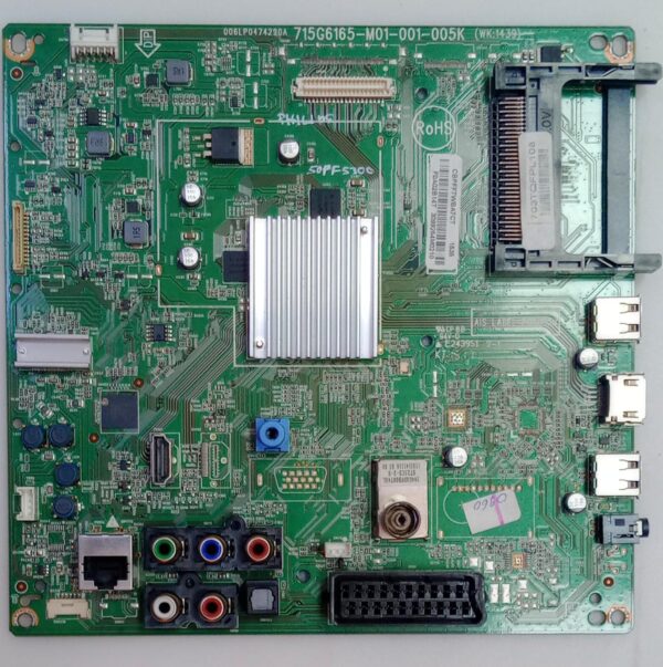 Placa Base TV 715GC165-M01-005K Reacondicionada PHILIPS