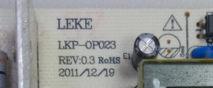 Placa TV Power Supply LKP-0P023 Reacondicionado LEKE - Imagen 3