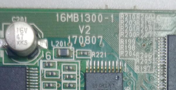 Placa Lector De Tarjetas 16MB1300-1 V2 (170807) Reacondicionado - Imagen 3