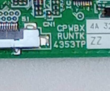 Placa TV T-CON CPWBX RUNTK 4353TP Reacondicionado - Imagen 2