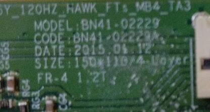 Placa TV T-Con BN41-02229A Reacondicionado Samsung - Imagen 2