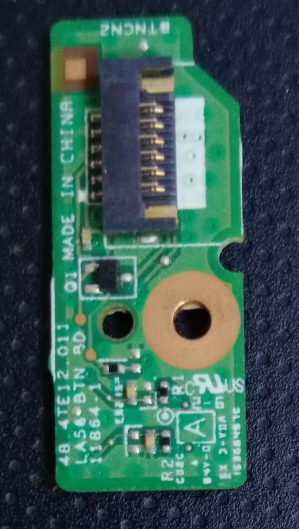 Botón Encendido Lenovo 55.4XB04.001G 48.4TE12.011 LA58 BTN BD Reacondicionado - Imagen 2