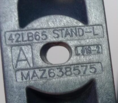 Peana patas base pie TV LG MAZ638575 Reacondicionado - Imagen 2
