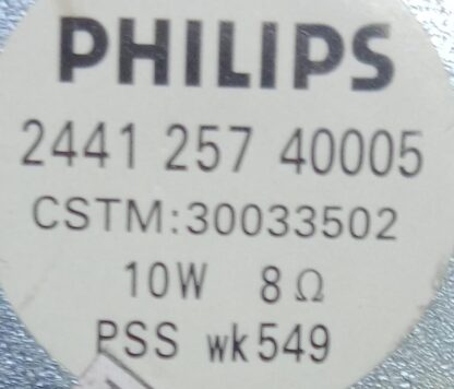 Altavoz TV Philips 2441 257 40005 Reacondicionado - Imagen 2