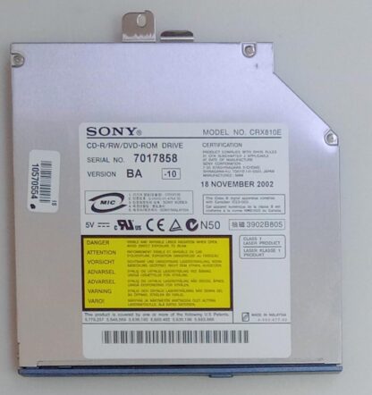 DVD Rw Sony CRX810E Reacondicionado