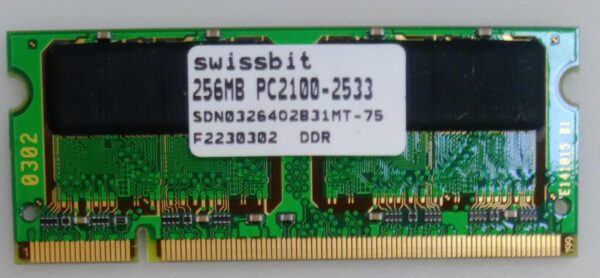 Memoria RAM PC2 256 MB de Airis N35AS1 Reacondicionado