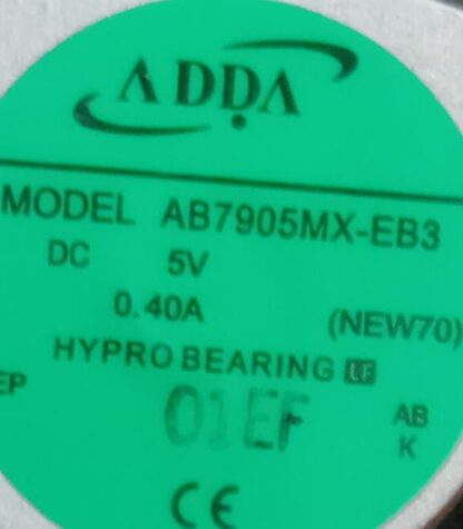 Disipador Ventilador ADDA AB7905MX-EB3 Reacondicionado - Imagen 3