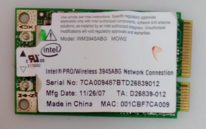 Modulo Wifi Intel WM3945ABG Reacondicionado