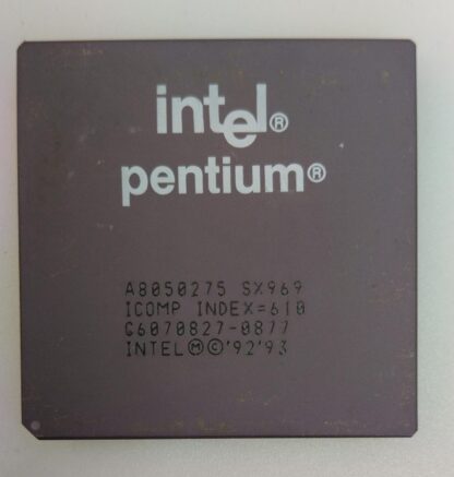 Procesador Intel pentium A8050275 SX969 Reacondicionado