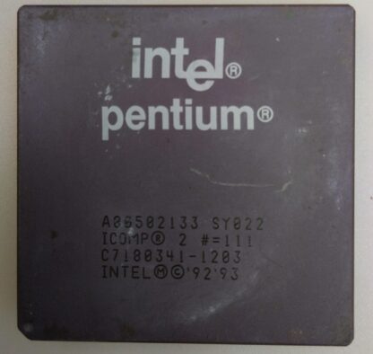 Procesador Intel pentium A80502133 SY022 Reacondicionado
