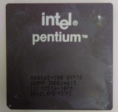 Procesador Intel pentium A80502 - 100 SX970 Reacondicionado