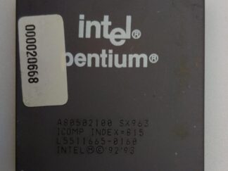 Procesador Intel pentium A80502100 SX963 Reacondicionado