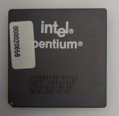 Procesador Intel pentium A80502100 SX963 Reacondicionado