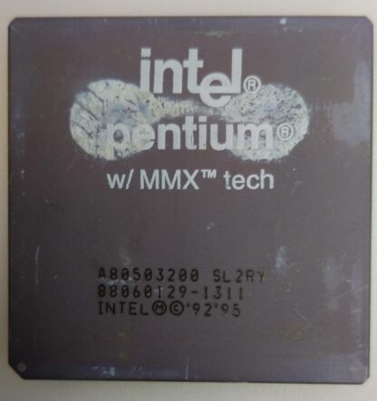 Procesador Intel pentium w/MMX tech A80503200 SL2RY Reacondicionado