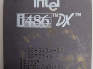 Procesador Intel i486 DX A80486DX-33 SX419 Reacondicionado