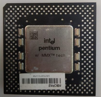 Procesador Intel pentium /w MMX tech FV80503200 SY060 Reacondicionado