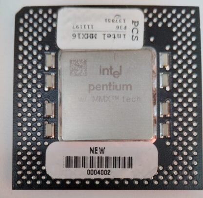 Procesador Intel pentium /w MMX tech FV80503166 SL27H Reacondicionado