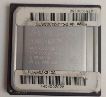 Procesador AMD K6-2 400 AFQ Reacondicionado