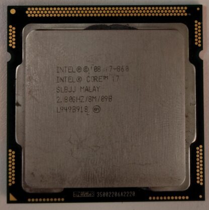 Procesador Intel Core i7-860 SLBJJ Reacondicionado
