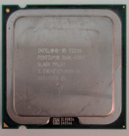 Procesador Intel pentium dual-core E2200 SLA8X Reacondicionado