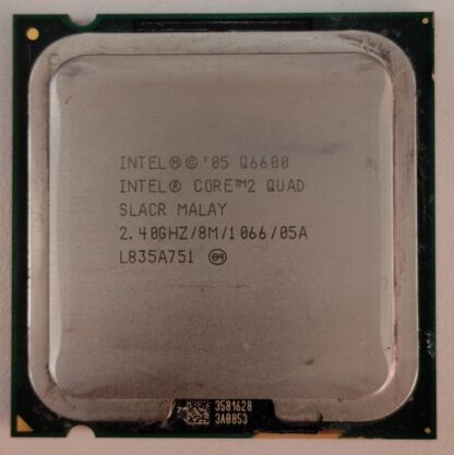 Procesador Intel core 2 QUAD Q6600 SLACR Reacondicionado