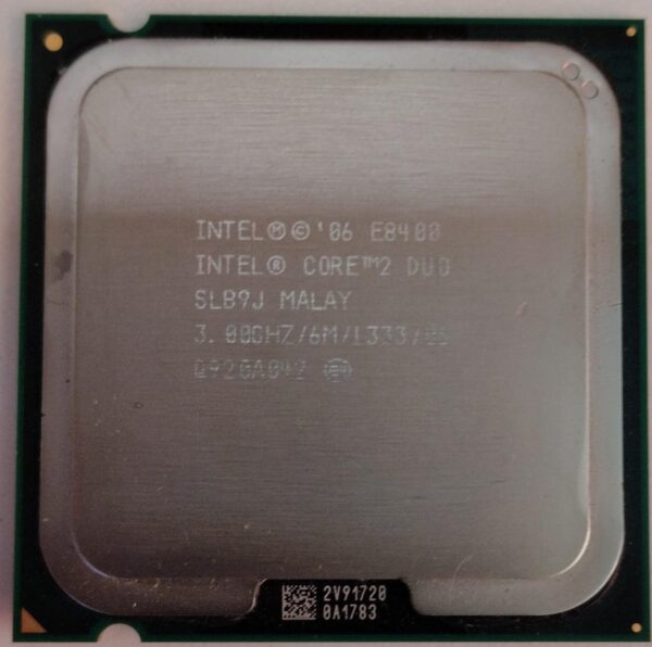 Procesador Intel core 2 DUO E8400 SLB9J Reacondicionado