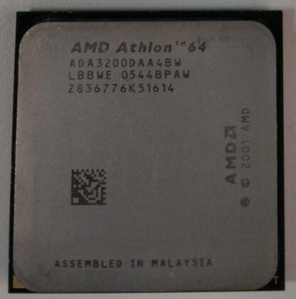Procesador AMD Athlon 64 ADA3200DAA4BW Reacondicionado