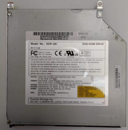 Dvd-Rw Quanta Storage SDR-081 Reacondicionado